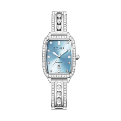 Bonia Cristallo Elegance BNB10853-2387S Blue Dial Color Women Watch